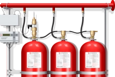 Stingerea incendiilor cu gaz