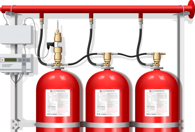 Stingerea incendiilor cu gaz