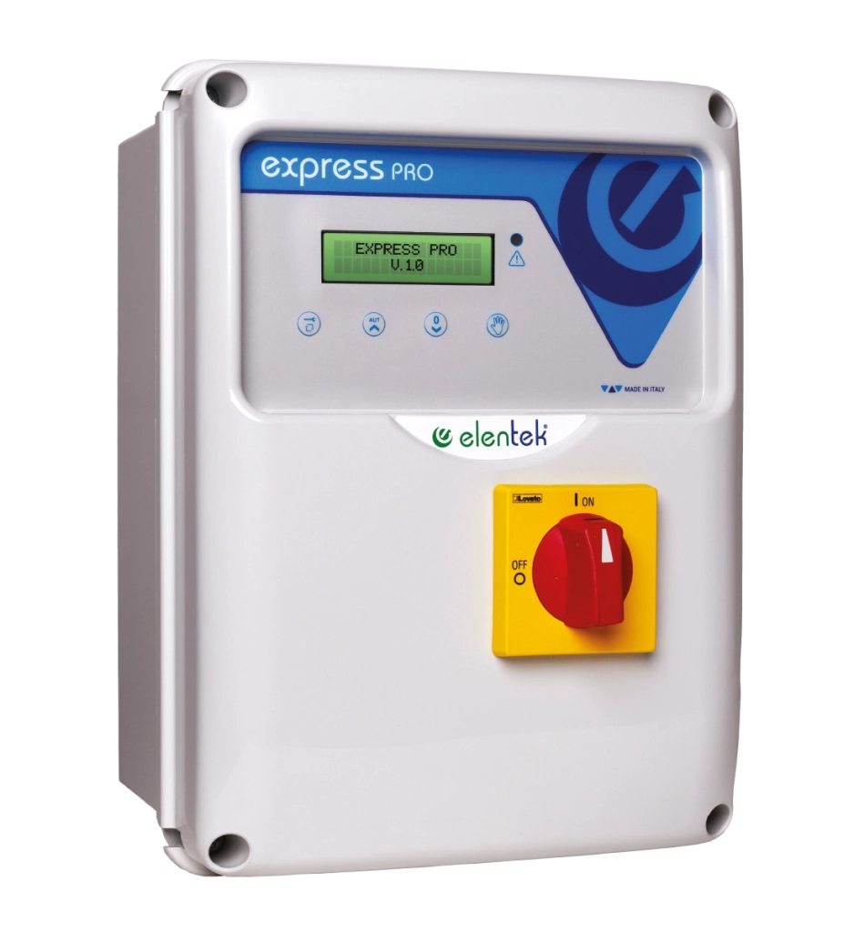 Panou de control EXPRESS PRO 2 - Tri/ 7,5 kW ELENTEK